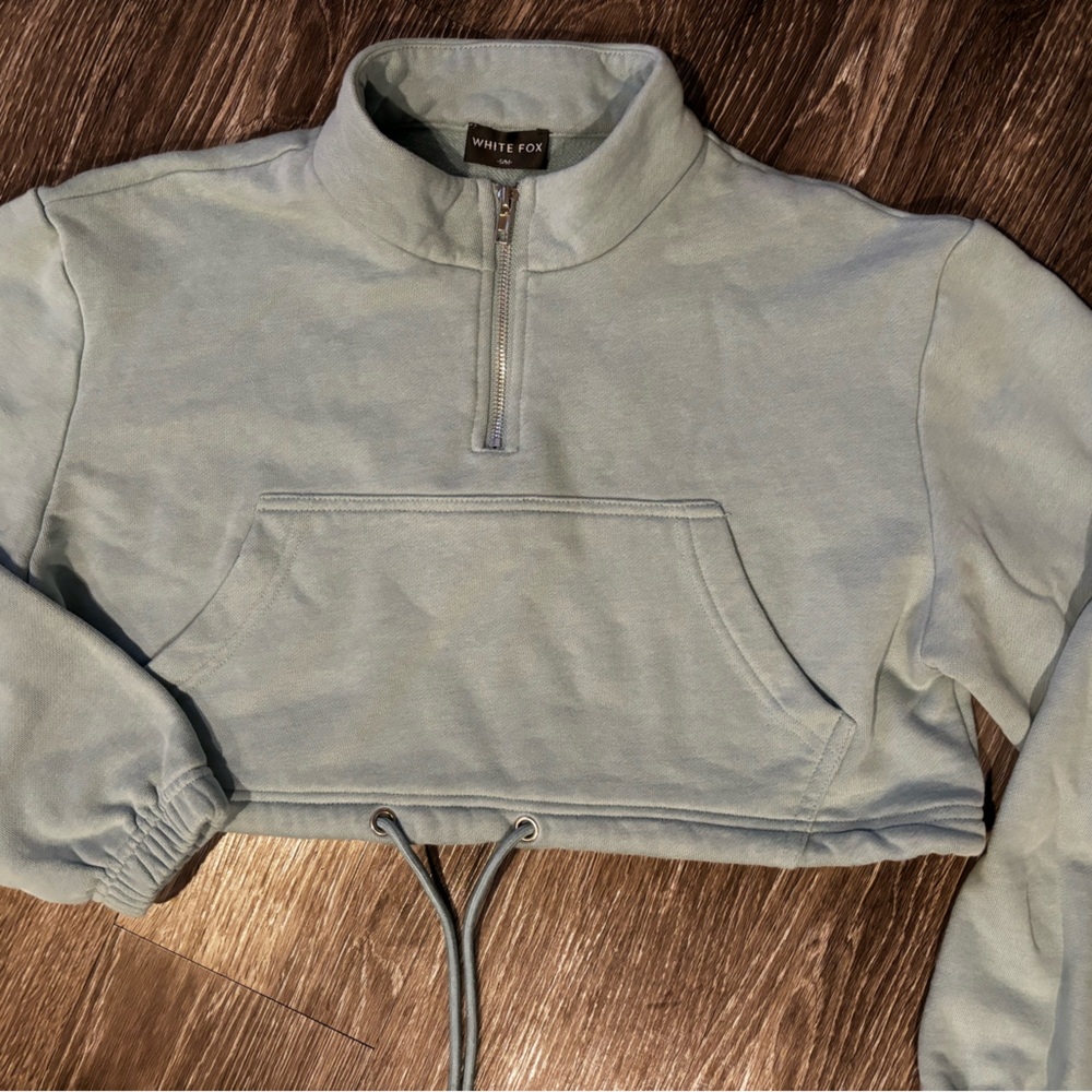 White Fox | Cropped Pullover - image 1